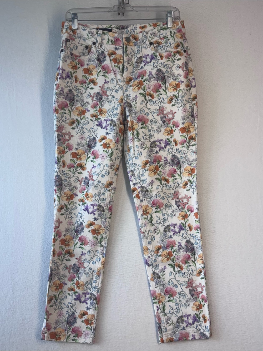 Brooks Brothers Floral Jeans Women's Size 4 NWT